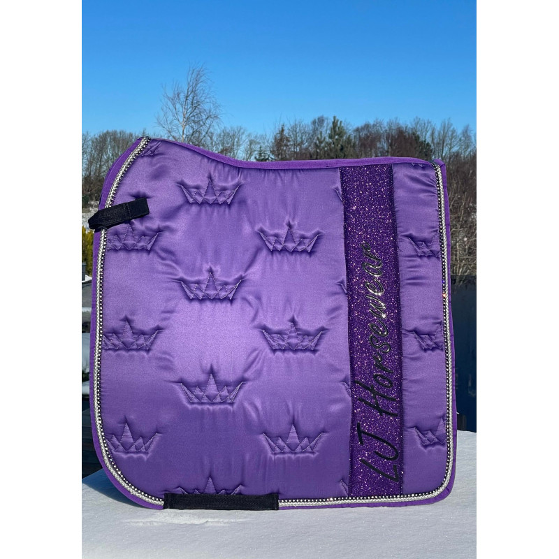 Purple crown dressage / Lilla dressur med krone