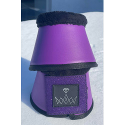 Purple crown bell boots /...