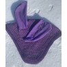 Purple crown dressage bonnet / Lilla dressur hut