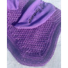 Purple crown dressage bonnet / Lilla dressur hut