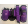 Purple crown jumpingboots / Lilla med krone springgamacher