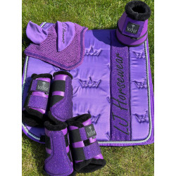 Purple crown dressage set/...